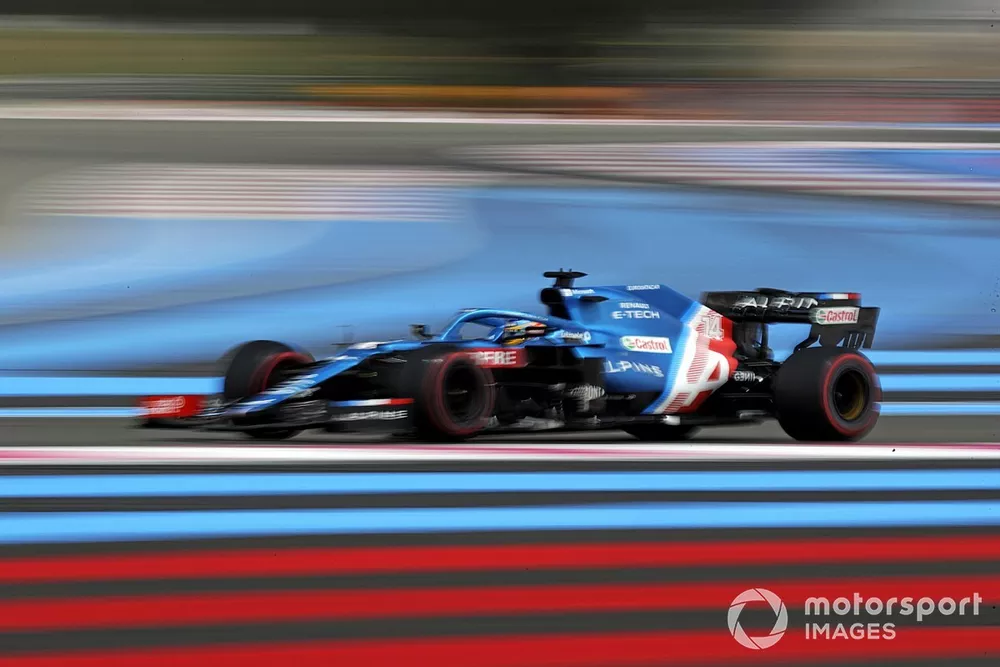 Fernando Alonso, Alpine A521