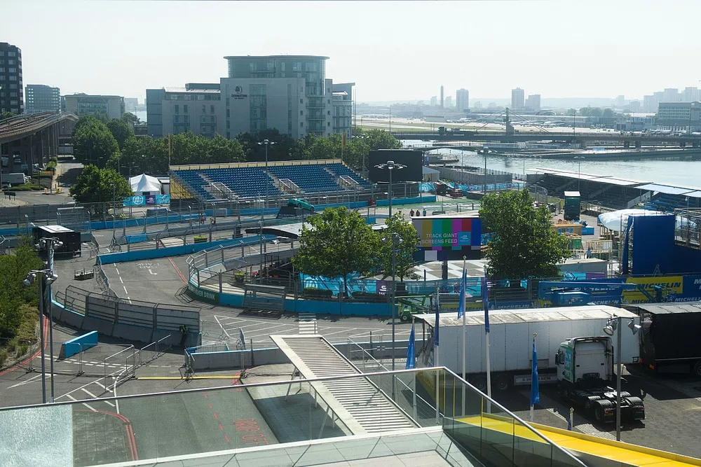 Vista general de la pista FE de Londres