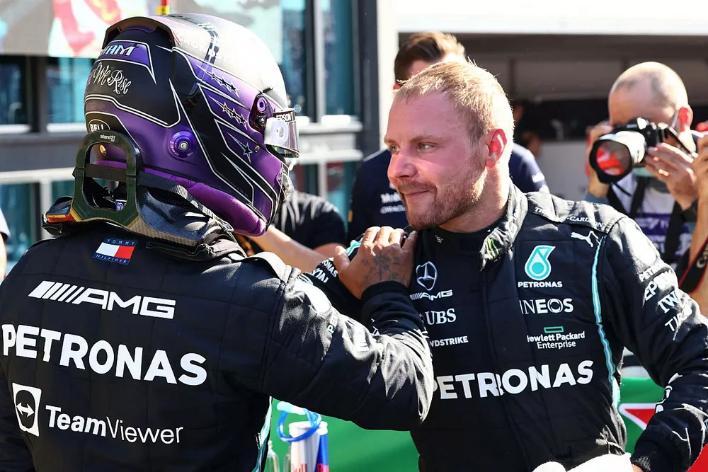 Lewis Hamilton, Mercedes and Valtteri Bottas, Mercedes 