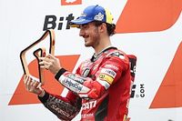 Bagnaia: "Me faltó una vuelta para ganar la carrera"