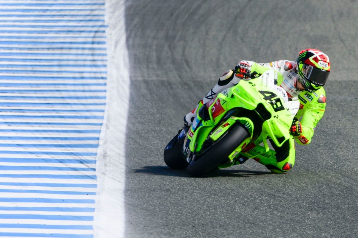 MotoGP | Di Giannantonio: "Un'evoluzione Ducati è molto adatta al mio stile di guida"