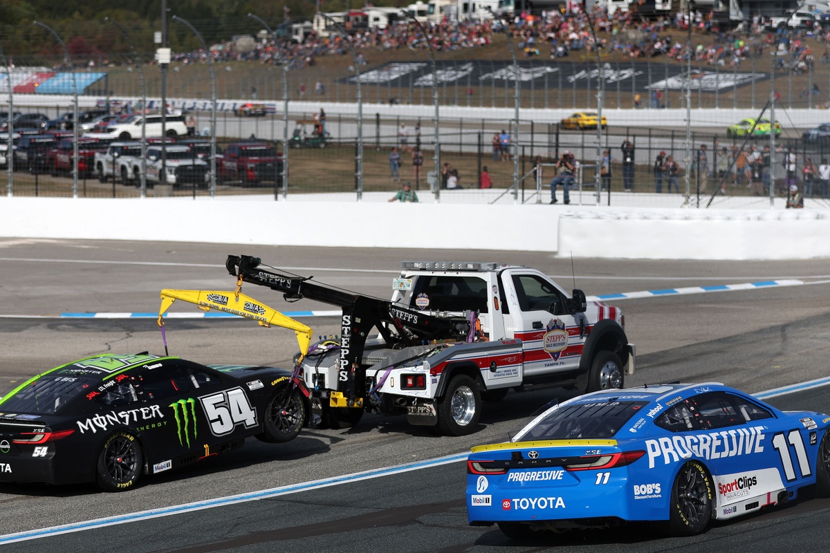 JGR explains what needs to change after Denny Hamlin and Ty Gibbs collide