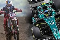 Vídeo: Prado propone un divertido reto a Alonso entre su MXGP y el F1