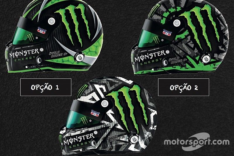 As três opções de capacete para Átila Abreu