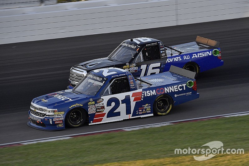 The four drivers who will battle for the Truck title at Homestead