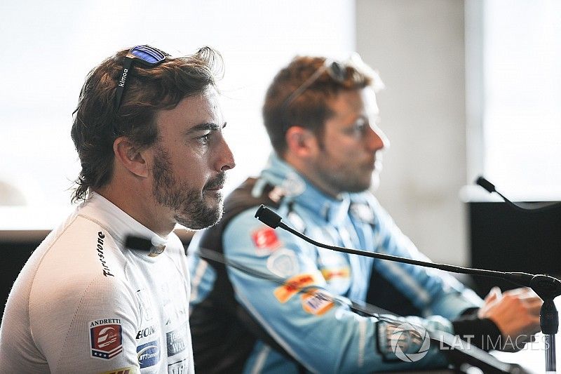 Fernando Alonso, Andretti Autosport Honda, Marco Andretti, Andretti Autosport Honda