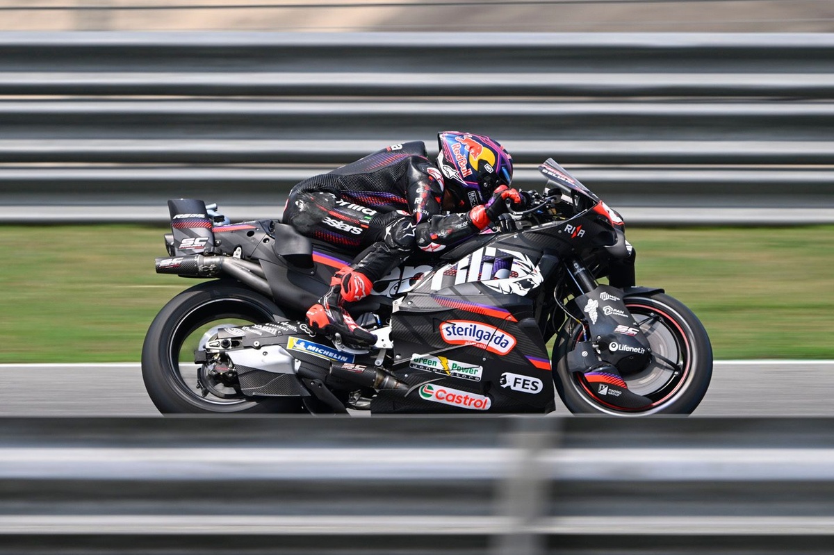 What is Aprilia's F1-inspired F-duct and how does it work