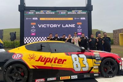 Debaixo de muita chuva, Casagrande vence corrida 2 da NASCAR Brasil no Velocitta