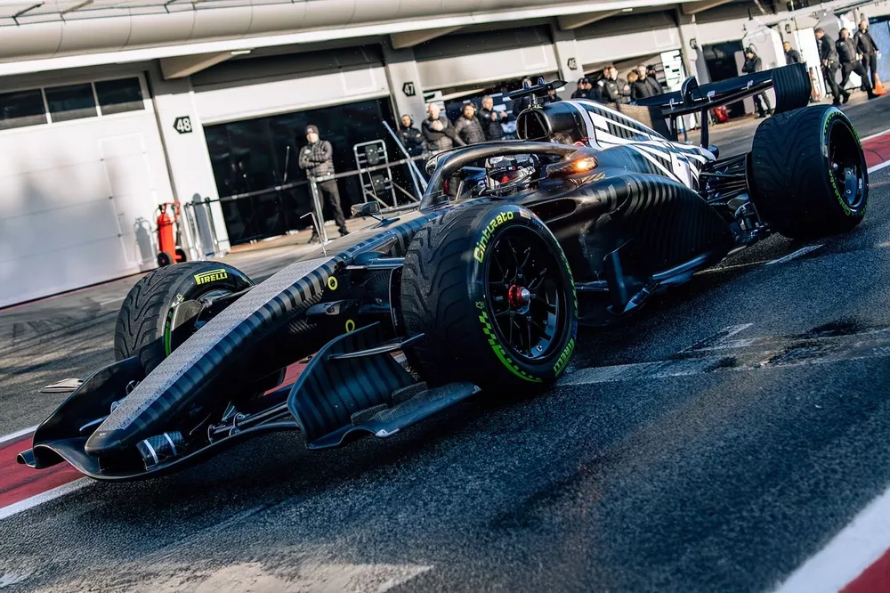 Cadillac F1 Barcelona test