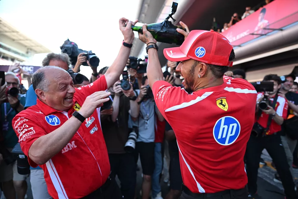 Frederic Vasseur, Ferrari, Lewis Hamilton, Ferrari