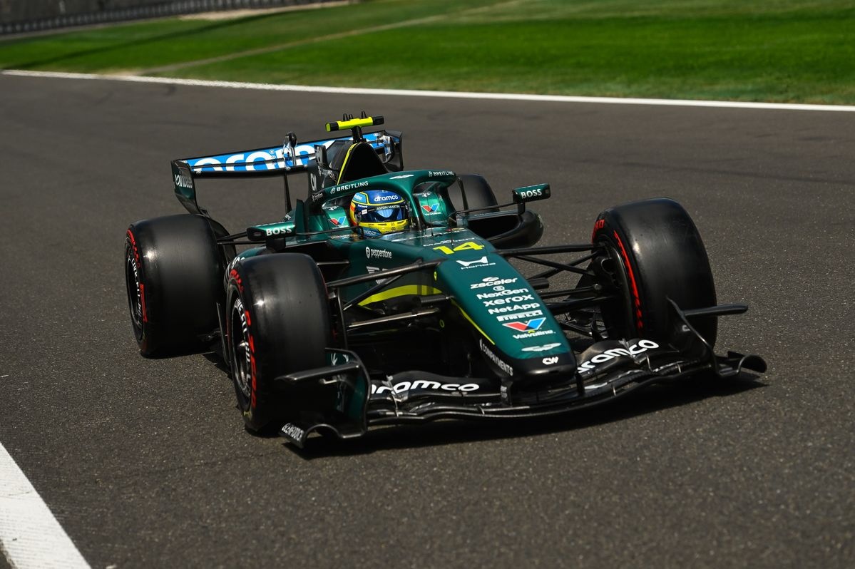 Aston, a 3s de la Q2 incluso con rebufo de Leclerc: la astucia de Alonso no basta