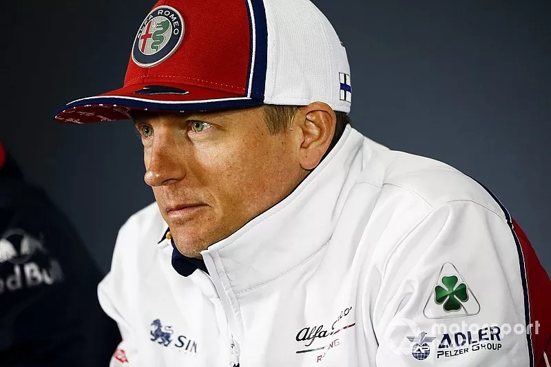 Kimi Raikkonen, Alfa Romeo Racing in Press Conference 