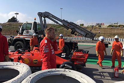Elektronikai hiba miatt rövidebbre sikerült a Ferrari tesztnapja