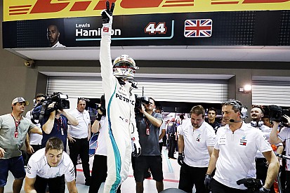 Starting grid F1 GP Singapura 2018