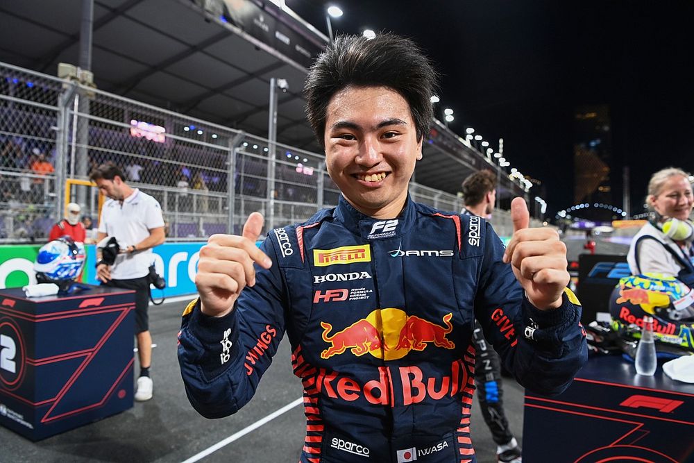 岩佐歩夢、FIA F2スプリント初優勝に「自分のパフォーマンスには