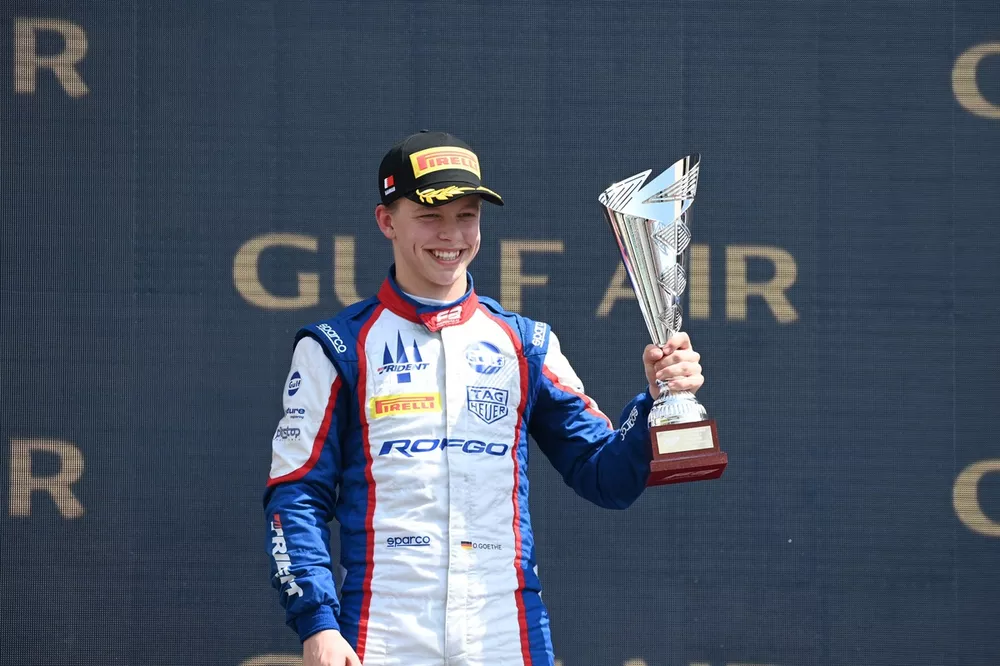 Podio: segundo puesto, Oliver Goethe, Trident