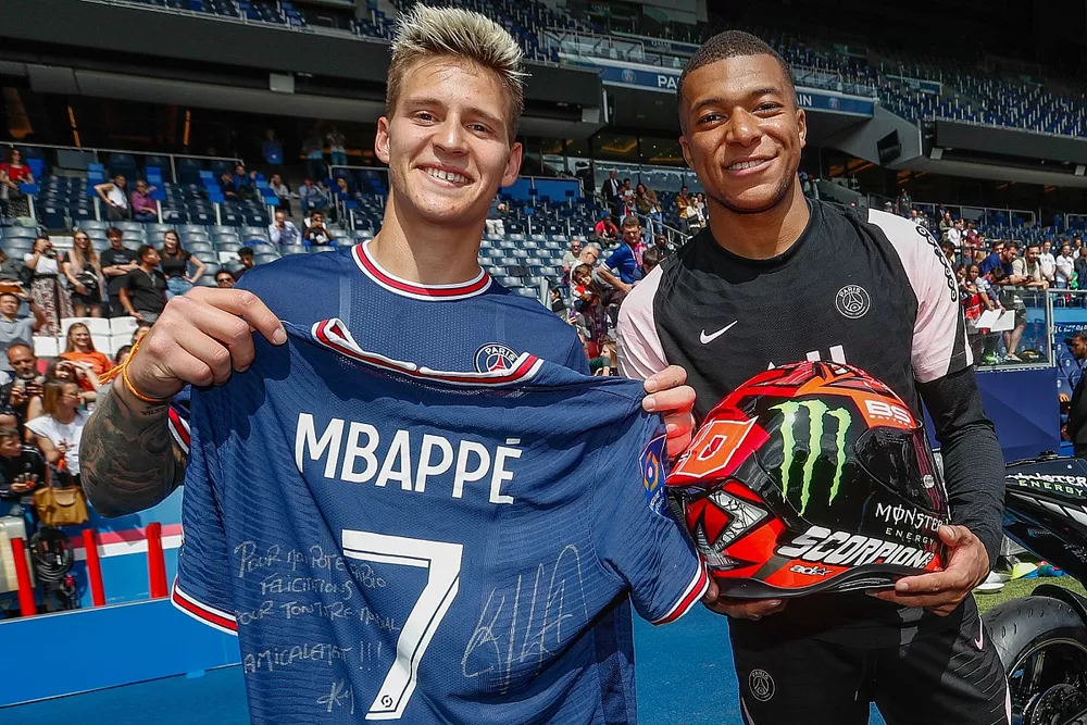 Fabio Quartararo, Yamaha Factory Racing, Mbappé