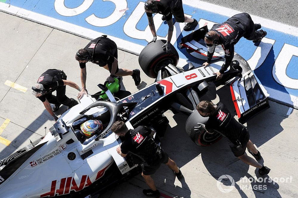 Romain Grosjean, Haas VF-20 
