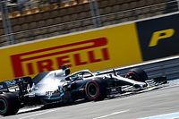 F1: Hamilton lidera dobradinha da Mercedes em 1º treino na França