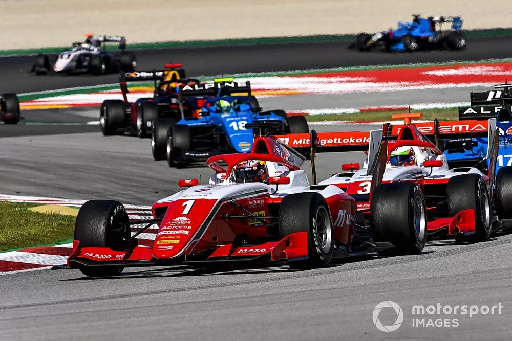 Dennis Hauger, Prema Racing, Olli Caldwell, Prema Racing, Victor Martins, MP Motorsport