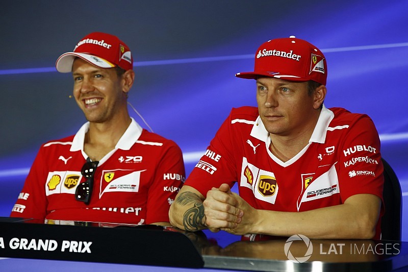 Vettel: Kimi é o melhor companheiro de equipe que já tive