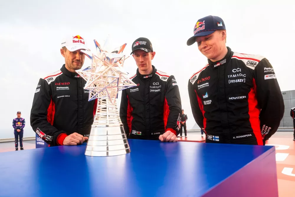 Sebastien Ogier, Elfyn Evans, Kalle Rovanpera