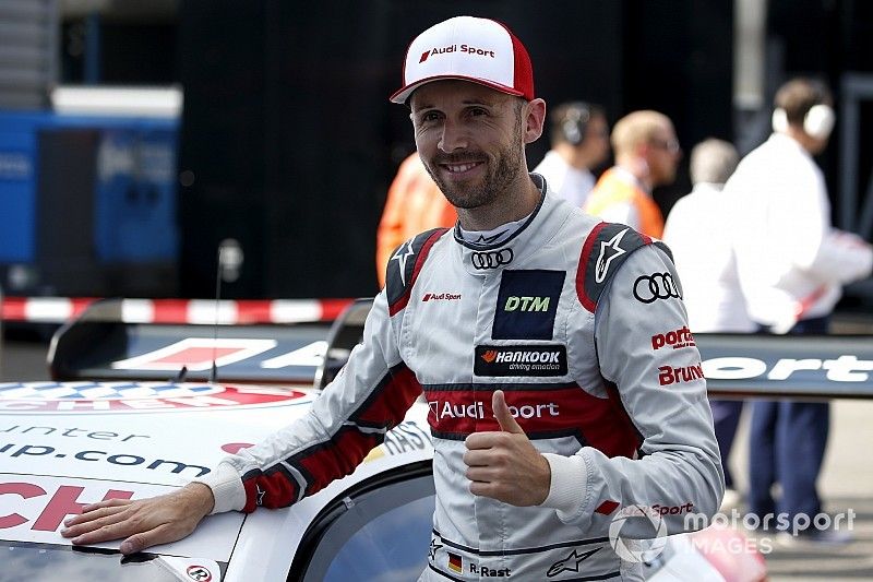 Pole sitter Ren&eacute; Rast, Audi Sport Team Rosberg