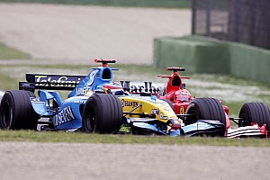 世代交代の瞬間、ミハエル・シューマッハーとフェルナンド