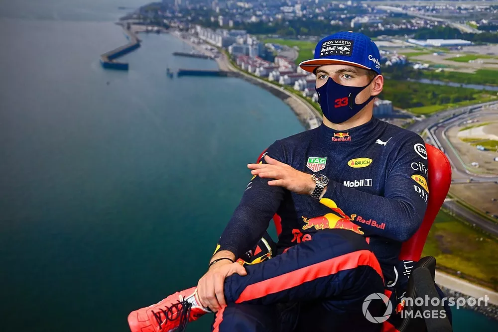 Max Verstappen, Red Bull Racing, en conf&eacute;rence de presse d'apr&egrave;s qualifications