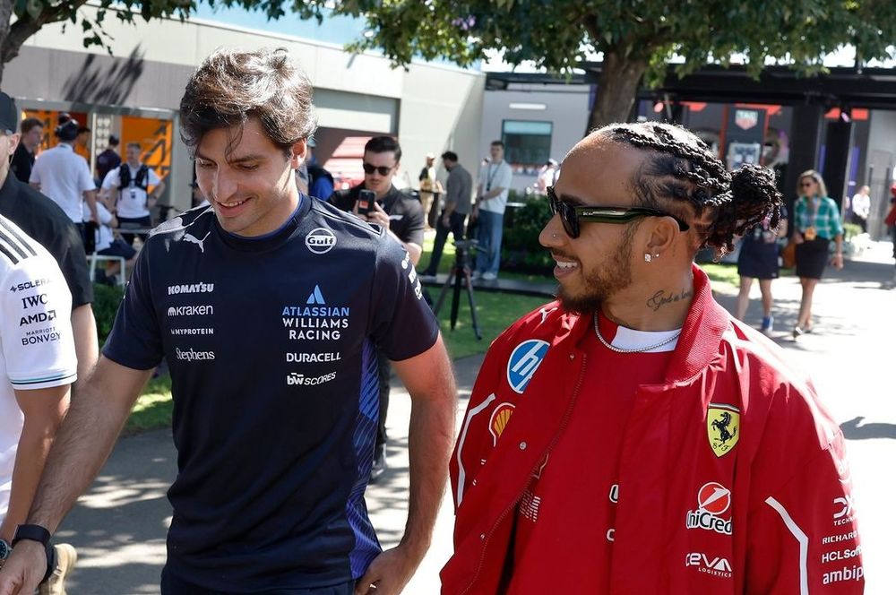 Andrea Kimi Antonelli, Mercedes, Carlos Sainz, Williams, Lewis Hamilton, Ferrari