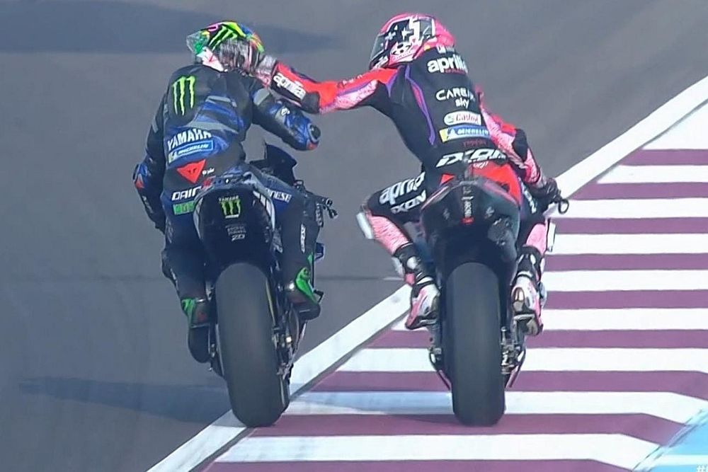 Pelea Aleix Morbidelli