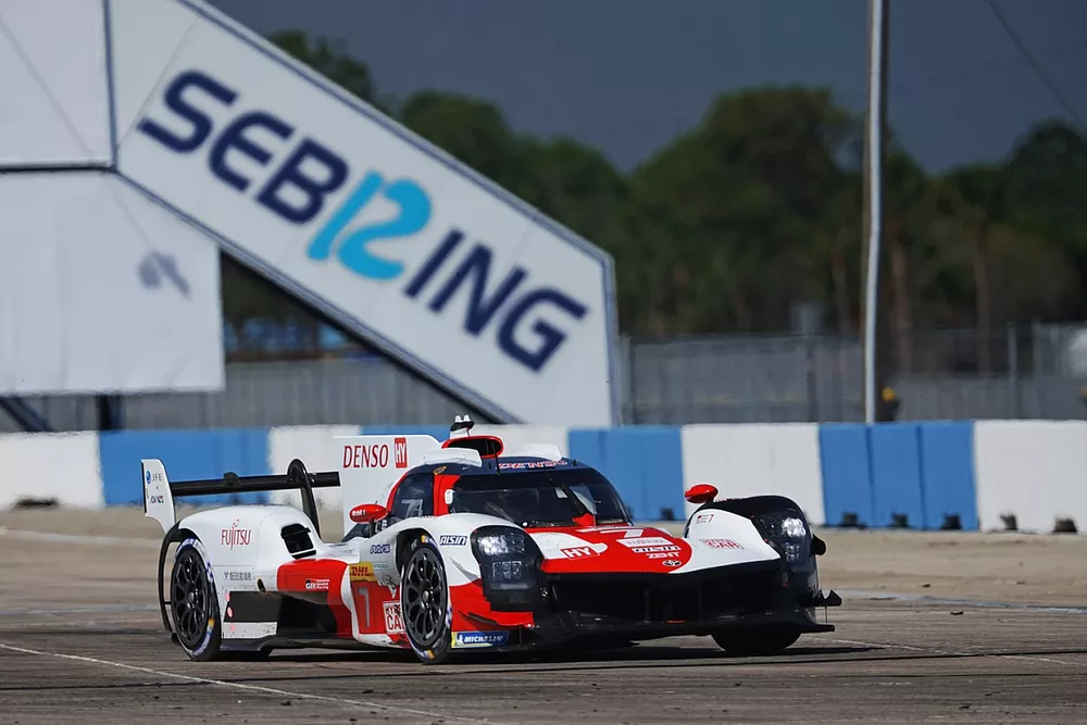#7 Toyota Gazoo Racing Toyota GR010 - Hybrid: Mike Conway, Kamui Kobayashi, Jose Maria Lopez