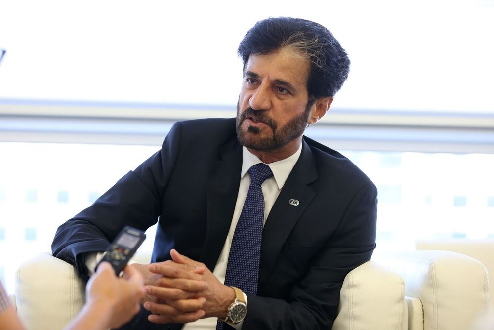 Mohammed Ben Sulayem, pr&eacute;sident FIA