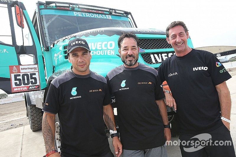 #505 Team De Rooy Iveco: Federico Villagra, Ricardo Torlaschi, Adrian Yacopini  