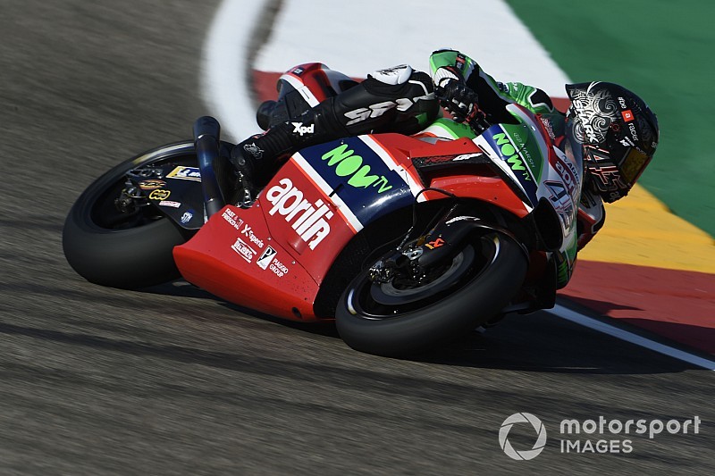 Pour Aprilia, le travail sur la moto 2019 a d'ores et déjà commencé