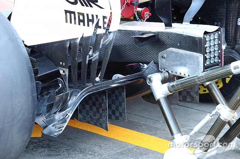 Ferrari SF70H, diffusore 