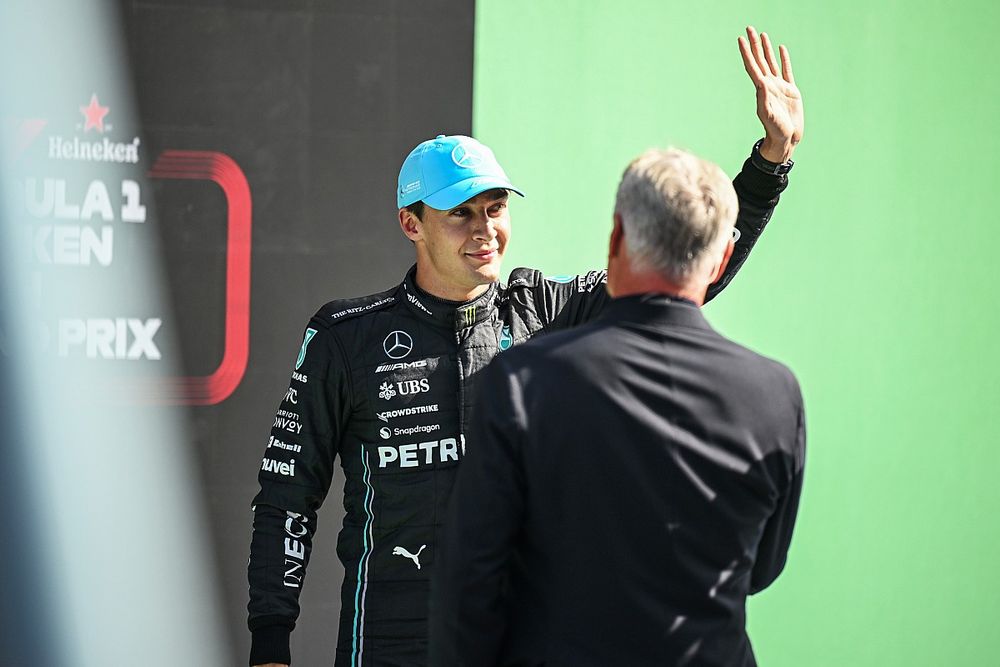 Tercer puesto George Russell, Mercedes-AMG