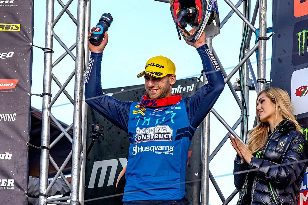 Brian Bogers, Standing Construct Husqvarna Factory Racing