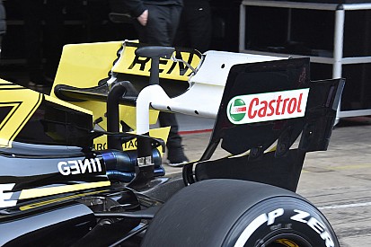 Tecnica Renault: quanti strani esperimenti sugli alettoni della R.S.19
