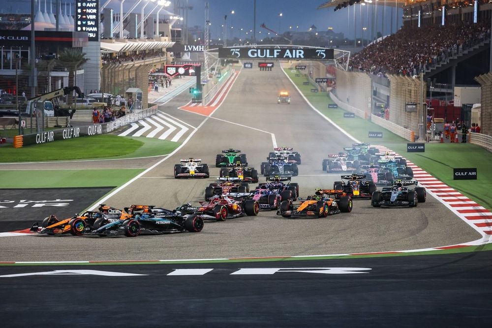 Arranque de la carrera