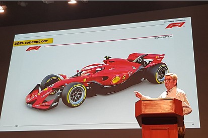 Así sería el coche de la F1 2021