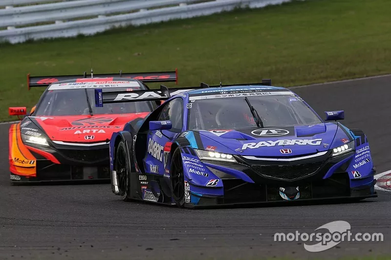 #100 Team Kunimitsu Honda NSX Concept GT: Naoki Yamamoto, Jenson Button
