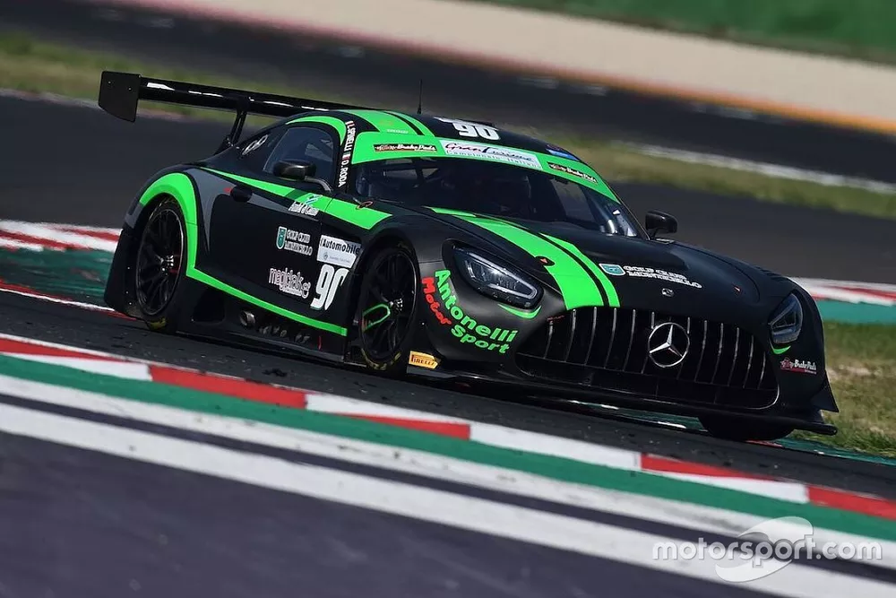 Davide Roda, Loris Spinelli, AKM Motorsport, Mercedes AMG GT3  
