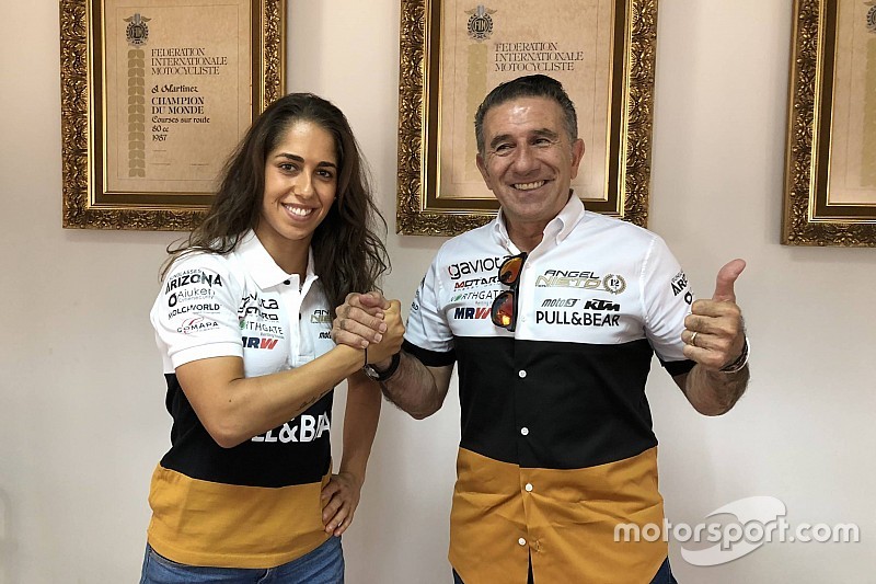 Herrera teken kontrak dengan Angel Nieto MotoE