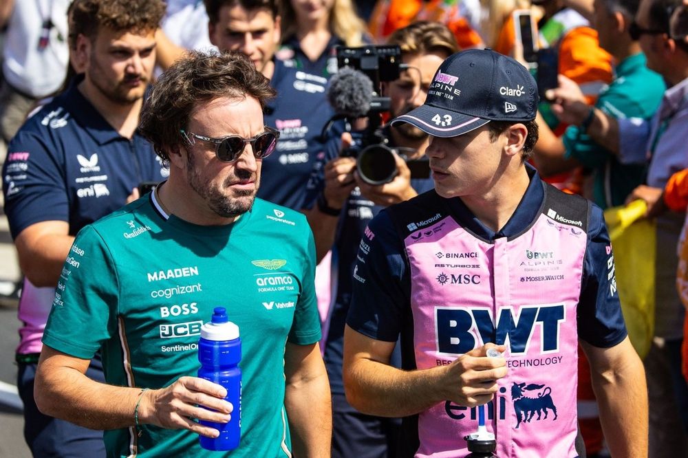 Fernando Alonso, Aston Martin Racing, Franco Colapinto, Alpine