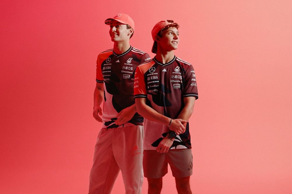 Ropa de Adidas y Mercedes