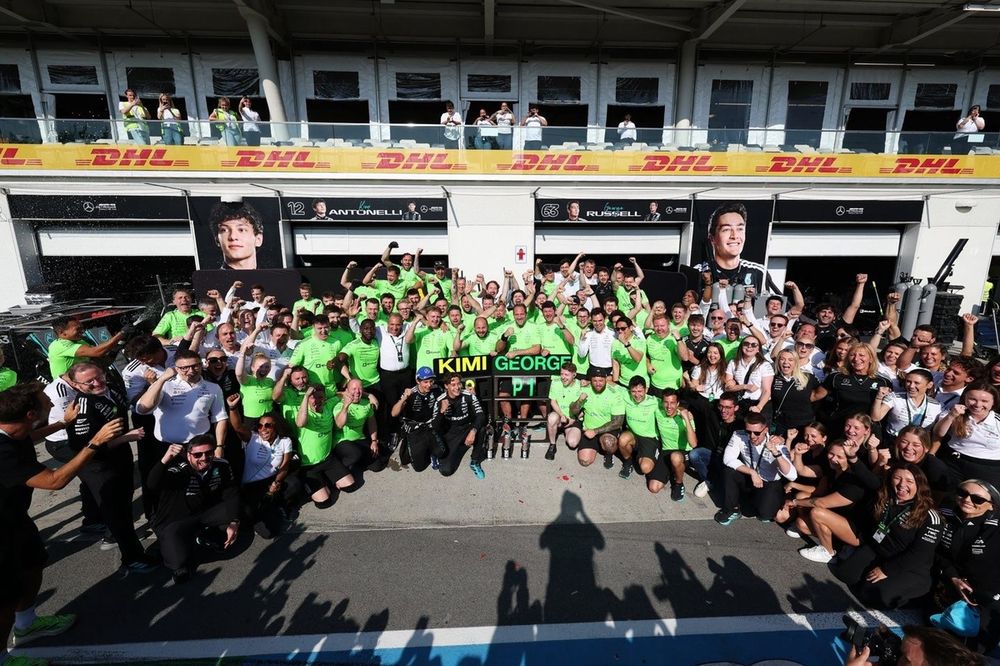 George Russell, Mercedes, Andrea Kimi Antonelli, Mercedes