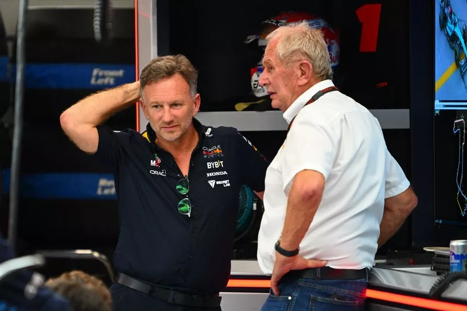 Christian Horner, Team Principal, Red Bull Racing, Helmut Marko, Consultant, Red Bull Racing