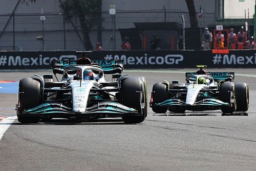 Russell felt "a bit of a rookie" during first Mercedes F1 year in 2022