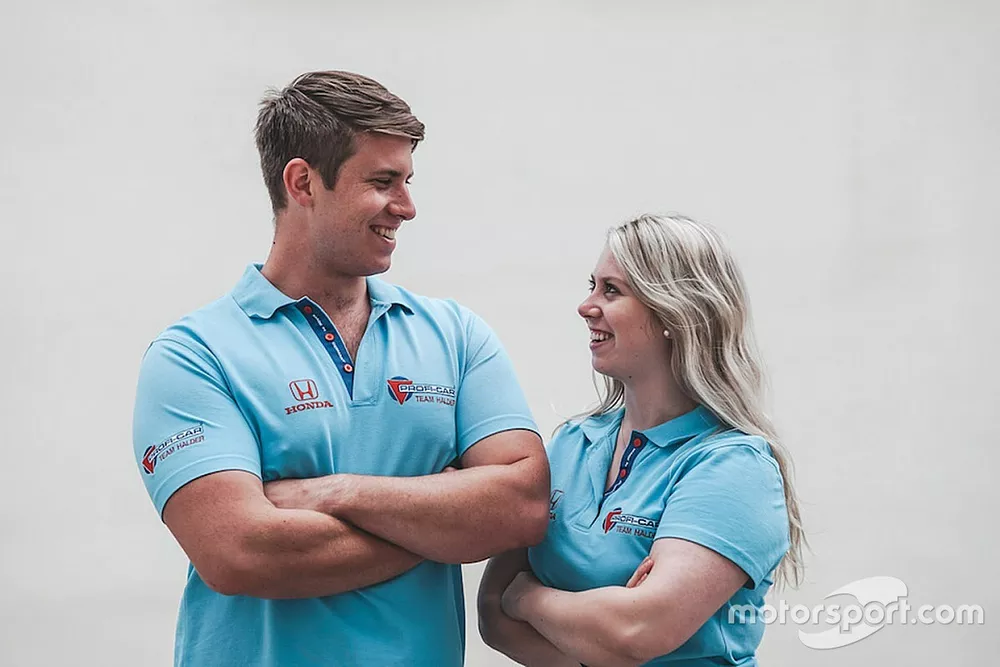 Mike Halder and Michelle Halder, Halder Racing